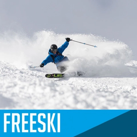 Freeski Skifahren Wintersport