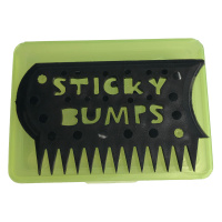 STICKY BUMPS Waxbox mit Kamm gelb