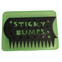 STICKY BUMPS Waxbox mit Kamm gr&uuml;n