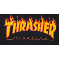 THRASHER T-Shirt Thrasher Flame black
