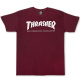 THRASHER T-Shirt Skate-Mag maroon L