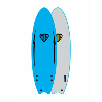 OCEAN&amp;EARTH Surfboard Mr Ezi Rider Twin Fin 60&quot;...