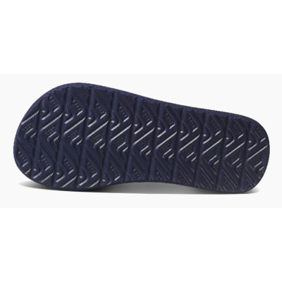 REEF Toddler Flip Flop Little Ahi nvy palms stripe