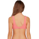 VOLCOM Bikini Bra Top Rib Vneck reef pink