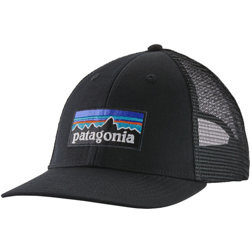 PATAGONIA Snapback Cap P-6 Logo Lopro Trucker black