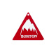 BURTON Snowboard Wachs Kratzer Tri-Scraper rot