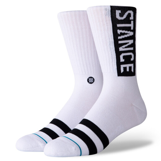 STANCE Socken Og white L (43-47)