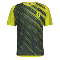 SCOTT Bike Shirt Trail Vertic s/sl smoked green/sulphur yellow