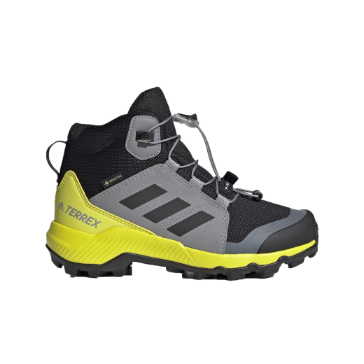 ADIDAS Kids Hiking Shoe Terrex Mid Gore-Tex black/yellow/grey