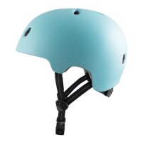 TSG Skate Helmet Meta Solid Color satin blue tint