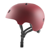 TSG Skate Helmet Meta Solid Color satin oxblood