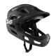 TSG Fullface Bike Helm Seek FR Graphic Design flow grey/black