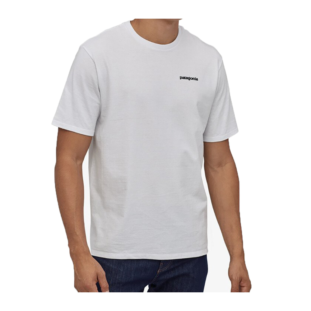 PATAGONIA T-Shirt P-6 Logo Responsibili-Tee white