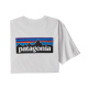 PATAGONIA T-Shirt P-6 Logo Responsibili-Tee white