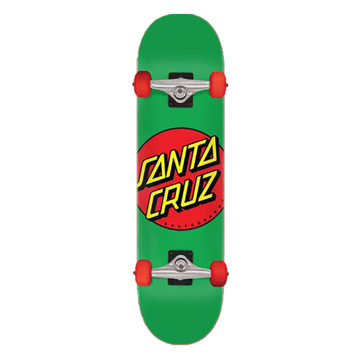 SANTA CRUZ Skateboard Classic Dot Mid Sk8 Completes 7.80