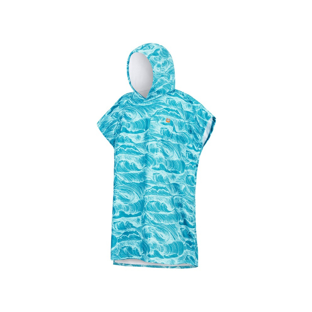 AFTER Poncho Ocean blue