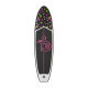 AFTER SUP Set Paradise Paddle 116 anthra + Paddel + Pumpe + Tasche + Leash