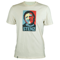 BAVARIAN CAPS T-Shirt Stenz altwei&szlig;