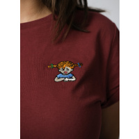 BAVARIAN CAPS Women Shirt Pippi burgund