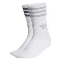 ADIDAS Socken Mid Cut 2 er Pack Glitter white/gretwo/black