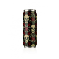 LES ARTISTES Flasche Pull CanIt 500ml Rose&amp;Skull