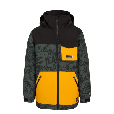 PROTEST Kids Snow Jacke Lucas huntergreen