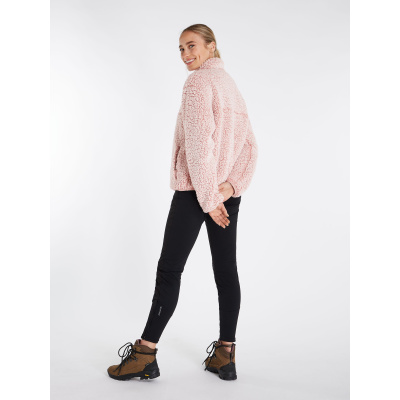 PROTEST Women Fleece Top Gerbera 1/4 Zip mauve