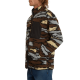 VOLCOM Zip Jacket Muzzer Fuzzar bark brown