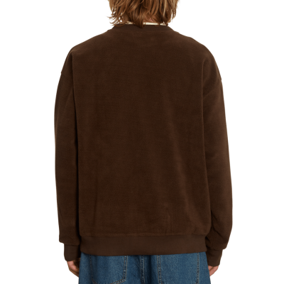 VOLCOM Pullover Too Kool dark brown