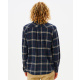 RIP CURL Hemd Checked In Flannel navy