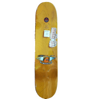 TOY MACHINE Skateboard Deck 8.0" No Scooter gelb