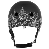 LIQUID FORCE Wakeboard Helm Helmet Flash Ce W/Earflaps nane black