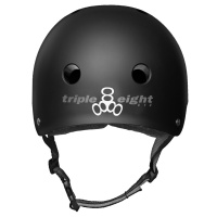 TRIPLE EIGHT Wakeboard Helm Halo all black rubber