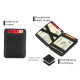 HUNTERSON Geldbeutel Magic Coin Wallet RFID black carbon edition