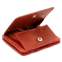 HUNTERSON Geldbeutel Magic Coin Wallet RFID burgundy