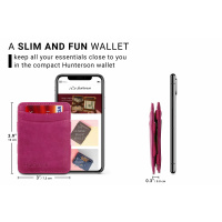 HUNTERSON Geldbeutel Magic Wallet RFID raspberry