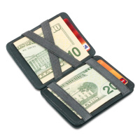 HUNTERSON Geldbeutel Magic Wallet RFID grey