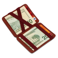 HUNTERSON Geldbeutel Magic Wallet RFID burgundy