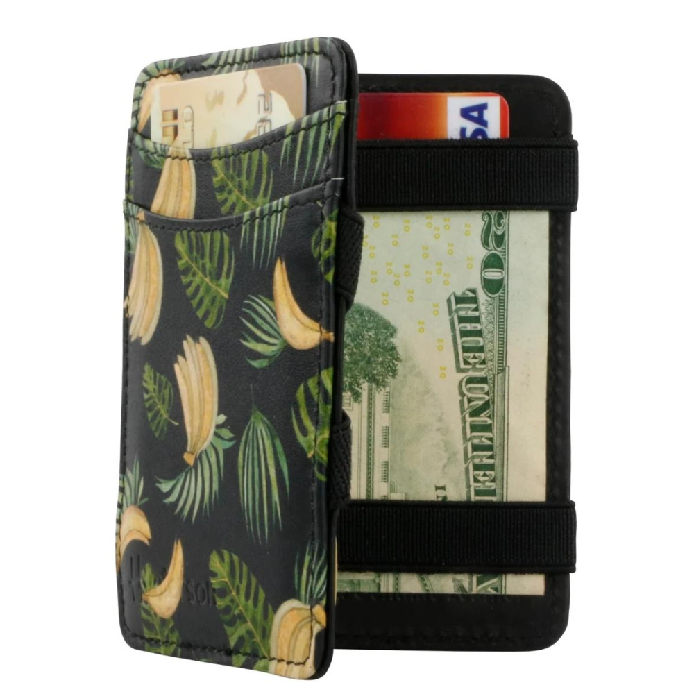 HUNTERSON Geldbeutel Magic Coin Wallet RFID banana