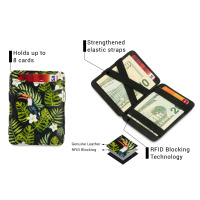 HUNTERSON Geldbeutel Magic Coin Wallet RFID toucan