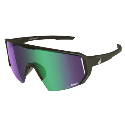 MELON Sonnenbrille Alleycat Original Black - Silver Highlights - Violet Chrome Glas