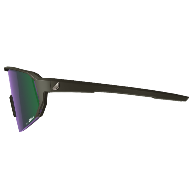 MELON Sonnenbrille Alleycat Original Black - Silver Highlights - Violet Chrome Glas