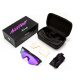 MELON Sonnenbrille Alleycat Original Black - Silver Highlights - Violet Chrome Glas