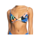 ROXY Bikini Top Color Jam Fixed Tri anthracite flower jammin