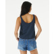 RIP CURL T-Shirt Icons Of Surf Pump Font  navy