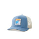 RIP CURL Trucker Cap Custom Curve  light blue