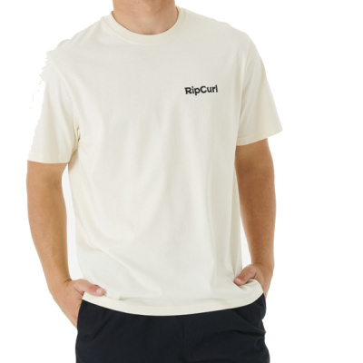 RIP CURL T-Shirt Blazed And Tubed  bone