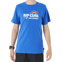 RIP CURL Kids T-Shirt  Surf Revival Mumma  retro blue