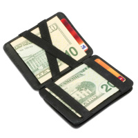 HUNTERSON Geldbeutel Magic Coin Wallet RFID black