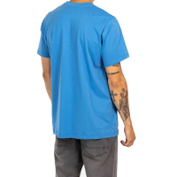 REELL T-Shirt Regular Logo Matt Blue